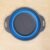 Foldable Silicone Strainer – Space-Saving Kitchen Drainer with Handles