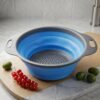 Silicone Collapsible Strainer – Space-Saving Kitchen Tool for Easy Draining