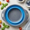 Silicone Collapsible Strainer – Space-Saving Kitchen Tool for Easy Draining