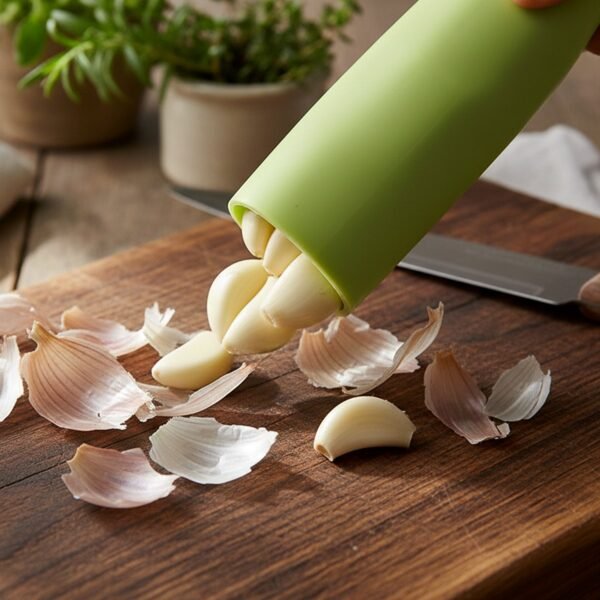 Silicone Garlic Peeler Tube – Mess-Free & Easy Garlic Skin Remover