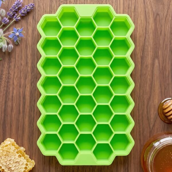 Silicone Honeycomb Ice Cube Tray 37 Cavity Flexible Mould for Freez...