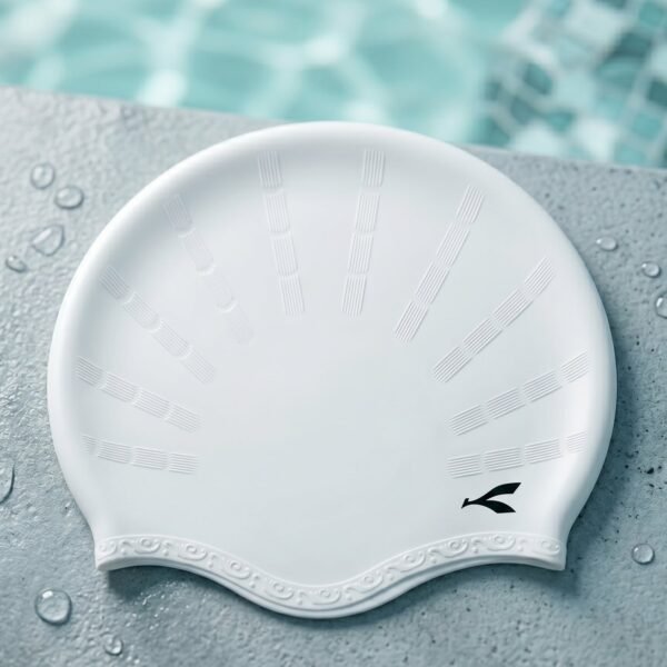 Silicone Swimming Cap – Waterproof & Flexible Fit for All Ages