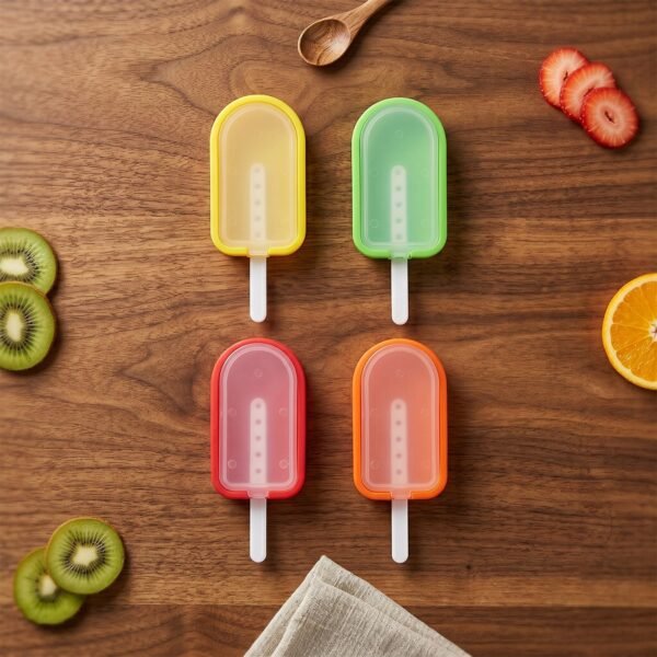 Silicone Popsicle Mold Set – Reusable & Easy Release for Healthy Snacks