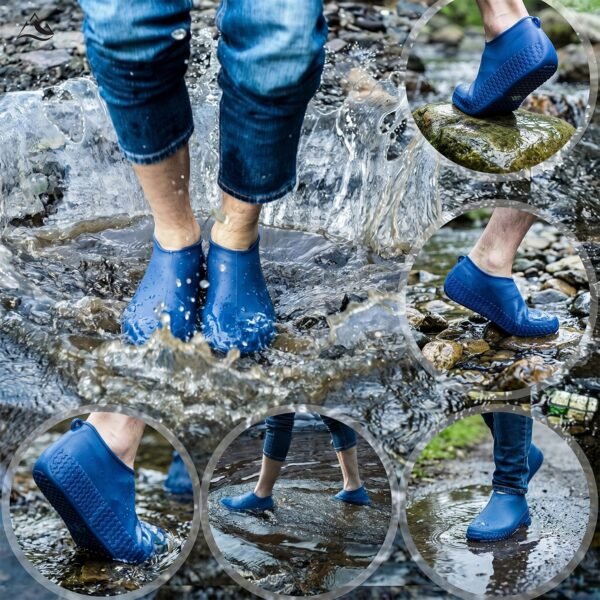 Reusable Waterproof Silicone Shoe Cover – Keeps Shoes Dry in Monsoon