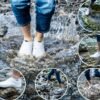 Small Waterproof Silicone Rain Shoe Cover – Non Slip Foldable