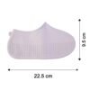 Small Waterproof Silicone Rain Shoe Cover – Non Slip Foldable