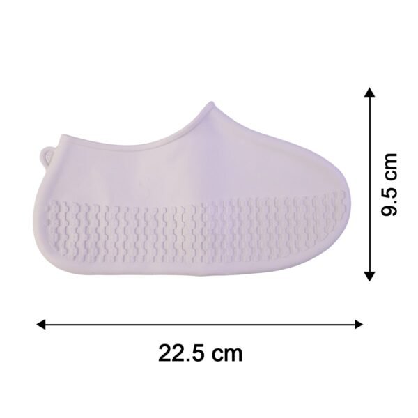 Small Waterproof Silicone Rain Shoe Cover – Non Slip Foldable
