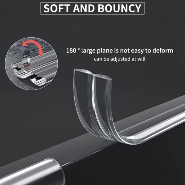 Soft Adhesive Edge Protector – 3 Meter Safety Guard for Furniture