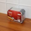 SilverFoilContainer2-live 250 ml Disposable Aluminium Food Containers with Lids – Leak-Resistant Pack of 25
