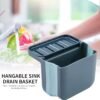 Kitchen Sink Hanging Storage Basket – Suction Cup Design