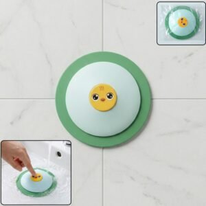Duck Design Silicone Sink Drain Stopper – Flexible & Reusable