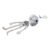 Skeleton Doll Keychain – Fun Hanging Clip-On Bag Charm