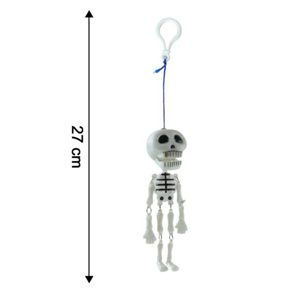 Skeleton Doll Keychain – Fun Hanging Clip-On Bag Charm
