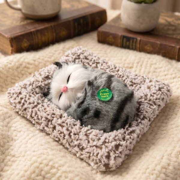 Cute Plush Cat Showpiece – Perfect for Car & Home Decor