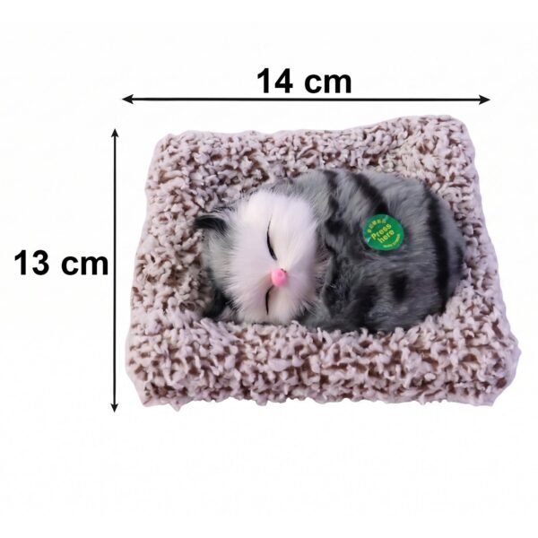 Cute Plush Cat Showpiece – Perfect for Car & Home Decor