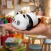 Sleeping Panda LED Night Light, Cute Silicone Bedside Lamp for Kids (1 Pc)