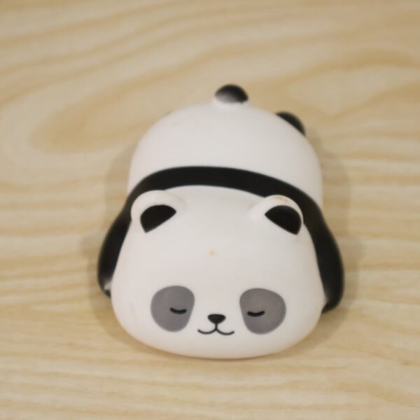 Sleeping Panda LED Night Light, Cute Silicone Bedside Lamp for Kids (1 Pc)