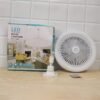 2 In 1 LED Ceiling Fan with Light for Bedroom Living Room E27 Base (1 Set)