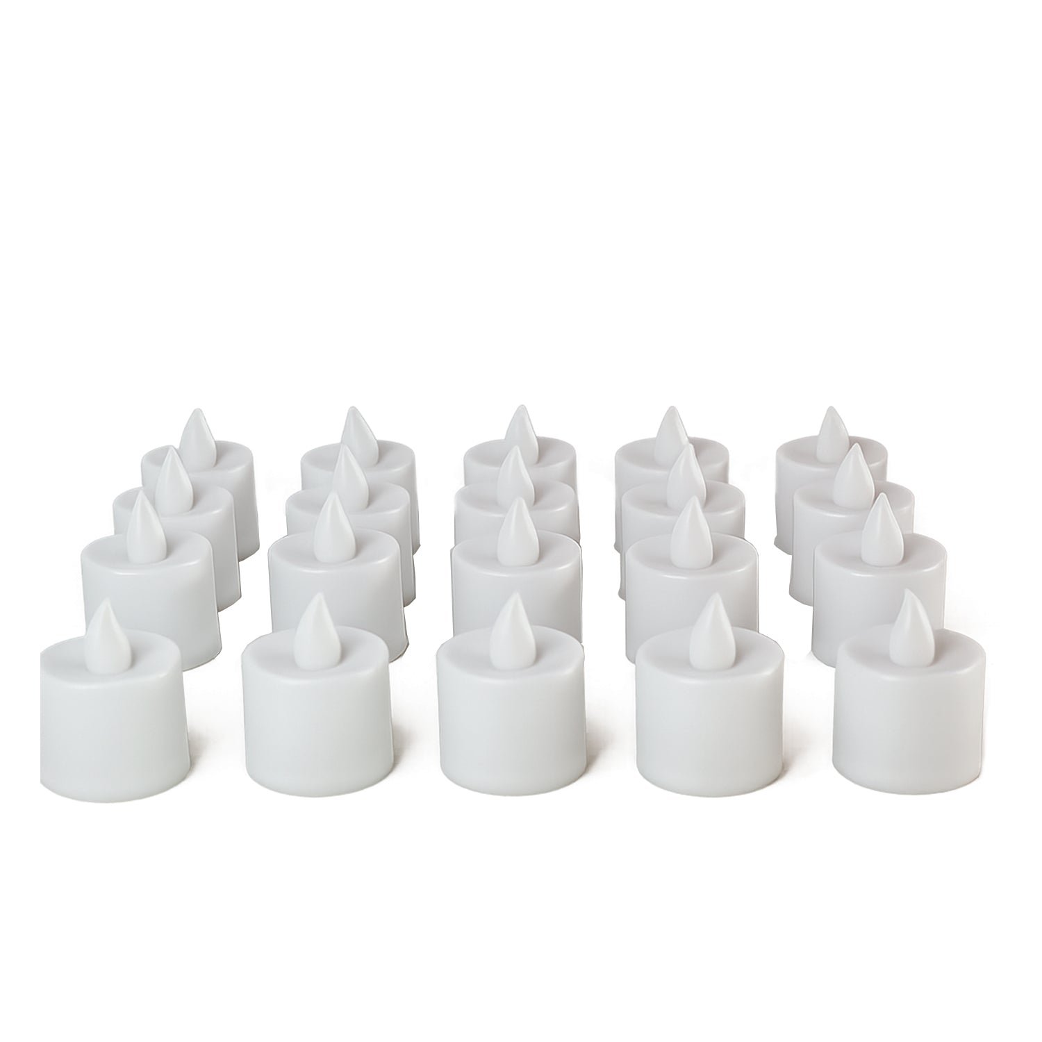 Blue LED Tea Light Candles – 24 Pc Flameless Decorative Lights
