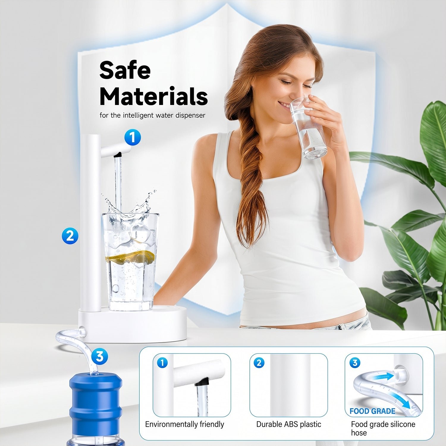 Automatic Water Dispenser – USB Rechargeable & Portable | ChillPour
