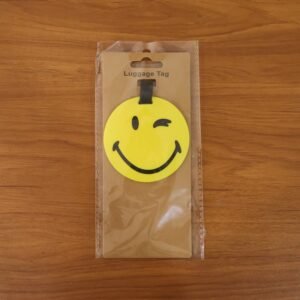 Luggage Tag – Bright Emoji Design for Easy Identification