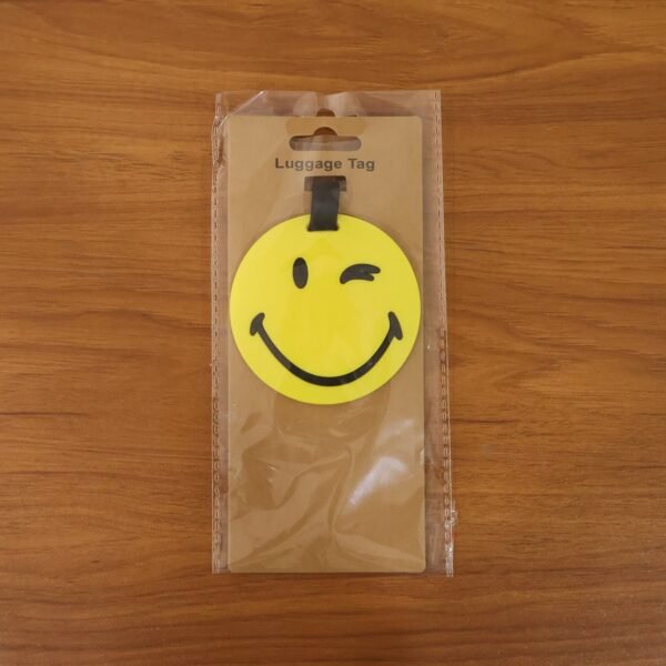 Luggage Tag – Bright Emoji Design for Easy Identification