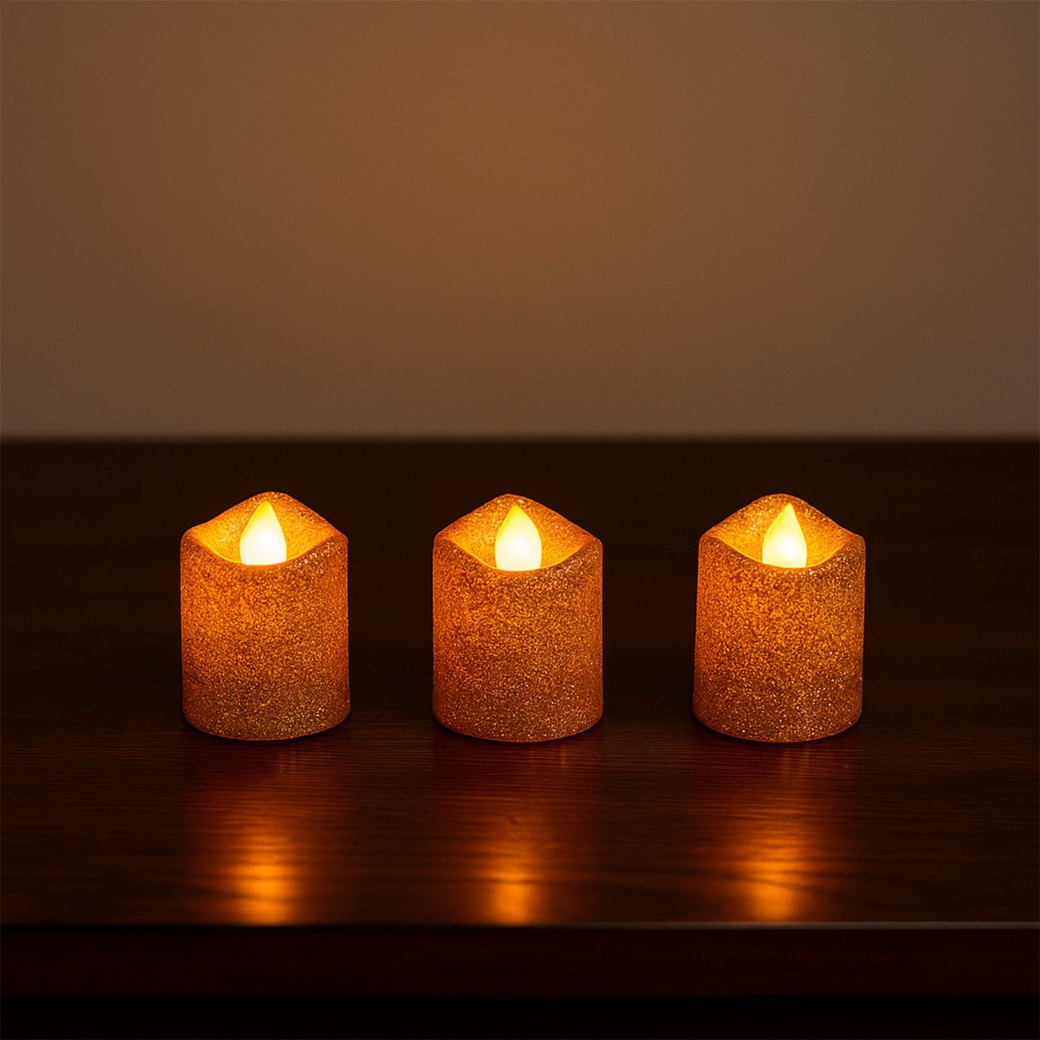 LED Tealight Candles – Safe Flameless Decorative Set of 24