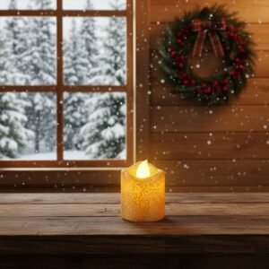 LED Tealight Candles – Safe Flameless Decorative Set of 24