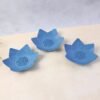 Lotus Blossom Soap Holder Set – 3-Piece Fast Drain Soap Dish