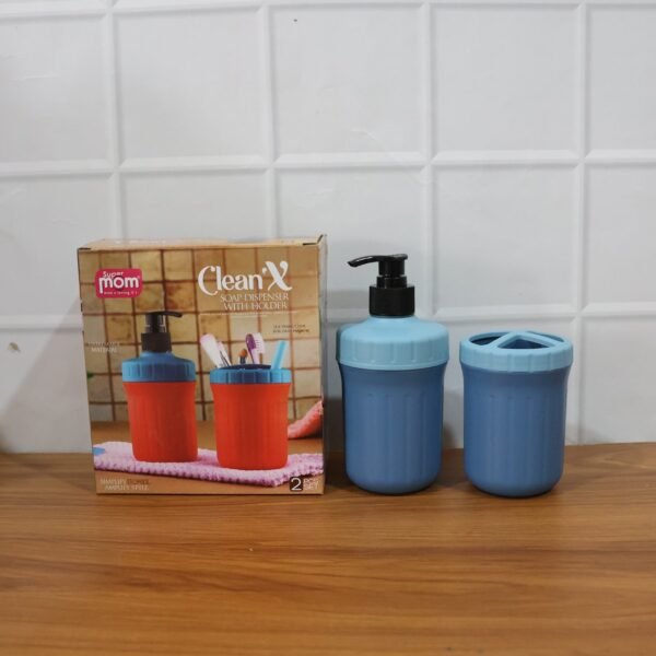 Multipurpose Soap Dispenser with Utility Holder – Compact & Practical Set