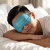 Soft Sleep Eye Mask Light Blocking Padded Eye Cover with Elastic Strap (1 Pc)