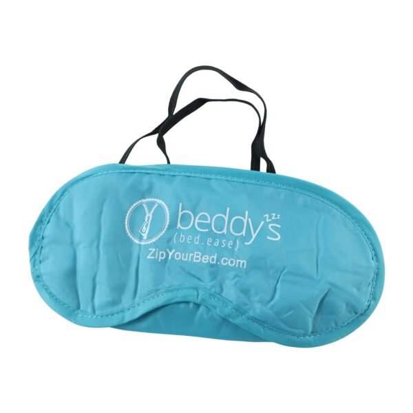 Soft Sleep Eye Mask Light Blocking Padded Eye Cover with Elastic Strap (1 Pc)