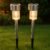 Solar Lawn Lamp Set – Eco-Friendly Stainless Steel Outdoor Lights