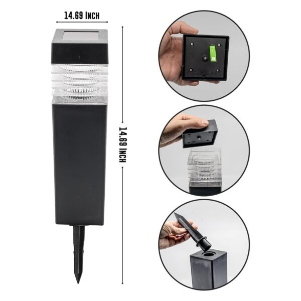 Garden Solar Light – Waterproof Outdoor LED Lamp for Pathways