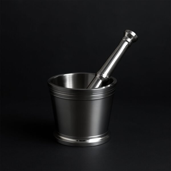 Stainless Steel Mortar & Pestle Set – Durable Kitchen Grinder