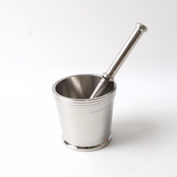Stainless Steel Mortar & Pestle Set – Durable Kitchen Grinder