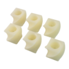 Square LED Flameless Candles – Set of 6 for Home Decor & Pooja