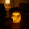 Square LED Flameless Candles – Set of 6 for Home Decor & Pooja