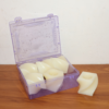 Square LED Flameless Candles – Set of 6 for Home Decor & Pooja