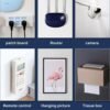 Self Adhesive Stainless Steel Wall Hook – Heavy Duty & No Drill