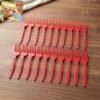 Reusable Plastic Fork 20 Pc Set Durable Dinner Forks Unbreakable (20 Pc Set)