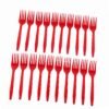 Reusable Plastic Fork 20 Pc Set Durable Dinner Forks Unbreakable (20 Pc Set)