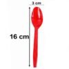 Plastic Spoon 20 Pc Set Reusable Dinner Spoons Unbreakable Cutlery (20 Pc Set)