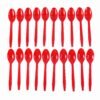 Plastic Spoon 20 Pc Set Reusable Dinner Spoons Unbreakable Cutlery (20 Pc Set)