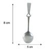 Portable Stainless Steel Cutlery Set with Spoon Fork Chopsticks Pouch (4 Pc Set)