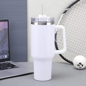 Stainless-Stee-Mug-02_d2062db8-f463-40e6-b86a-83f6de1eed5b Insulated Stainless Steel Travel Tumbler – 890 ML White with Handle