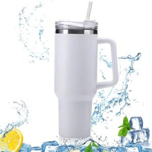 Stainless-Stee-Mug-03_36430819-e9a1-463c-b3fd-ab221ef1f7d2 Insulated Stainless Steel Travel Tumbler – 890 ML White with Handle