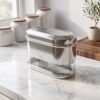 Stainless Steel Oval Canister – Airtight Food Storage for Freshness