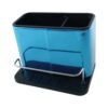 Stainless Steel Sink Caddy Organizer Rack Holder Kitchen Sponge Stand (1 Pc)