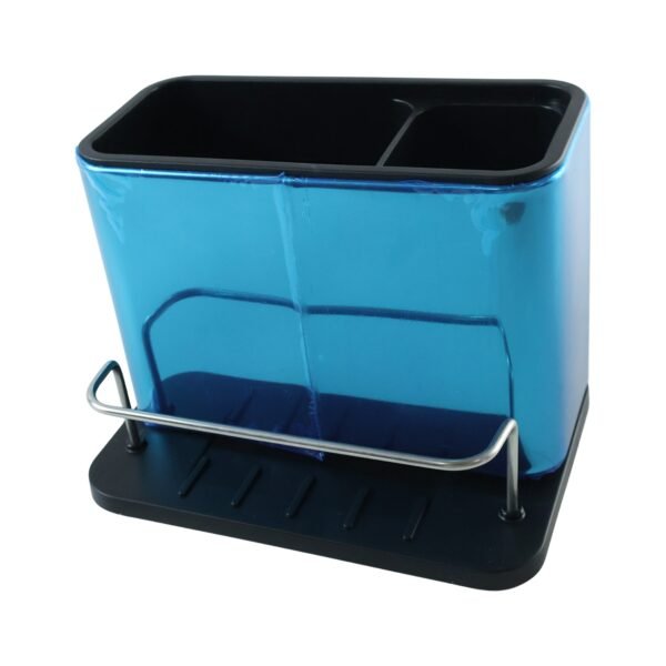 Stainless Steel Sink Caddy Organizer Rack Holder Kitchen Sponge Stand (1 Pc)